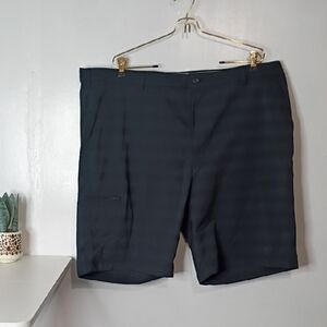Greg Norman Collection Charcoal Flat Front Shorts W42
